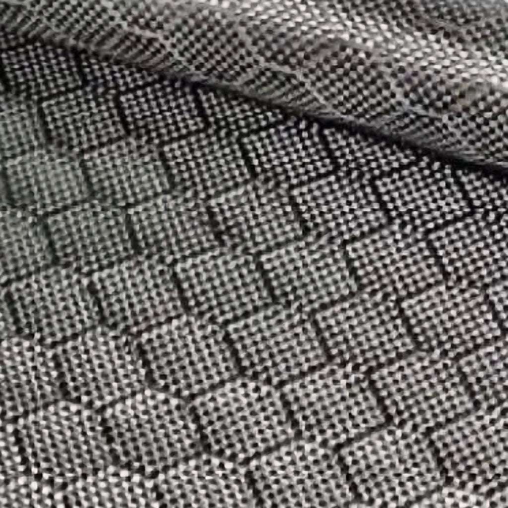 Carbon Cloth silver hexagon weave