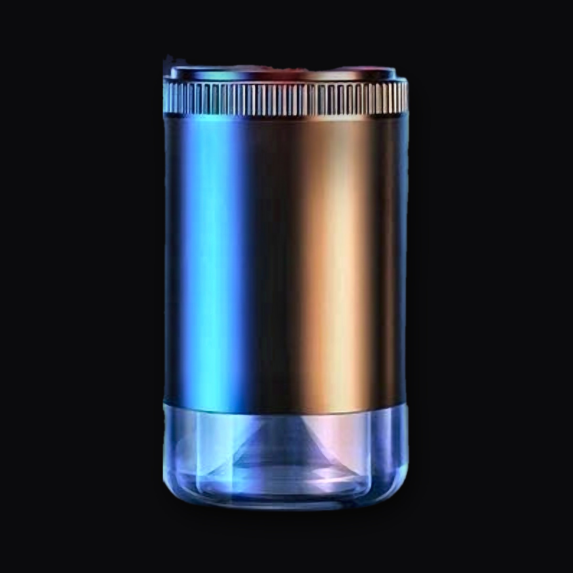Starlight diffuser with clear oil reservoir in the base