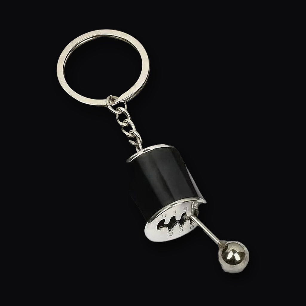 Parts Keyring, black gearbox keyring
