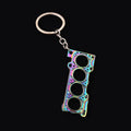 Gear Head Keyring, Rainbow Head Gasket