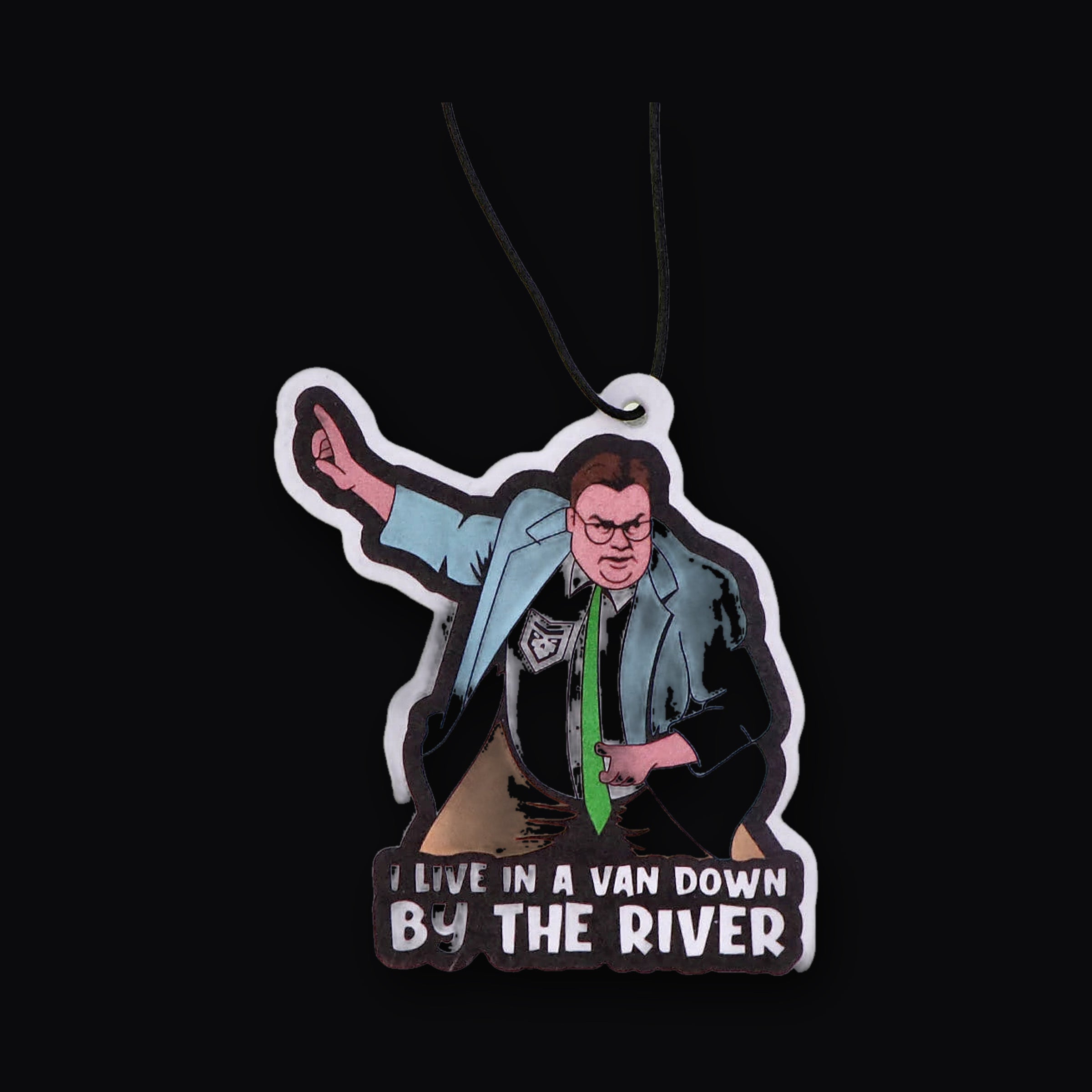 Van Down By The River meme card air freshener
