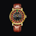 LIGE Roulette Watch, gold