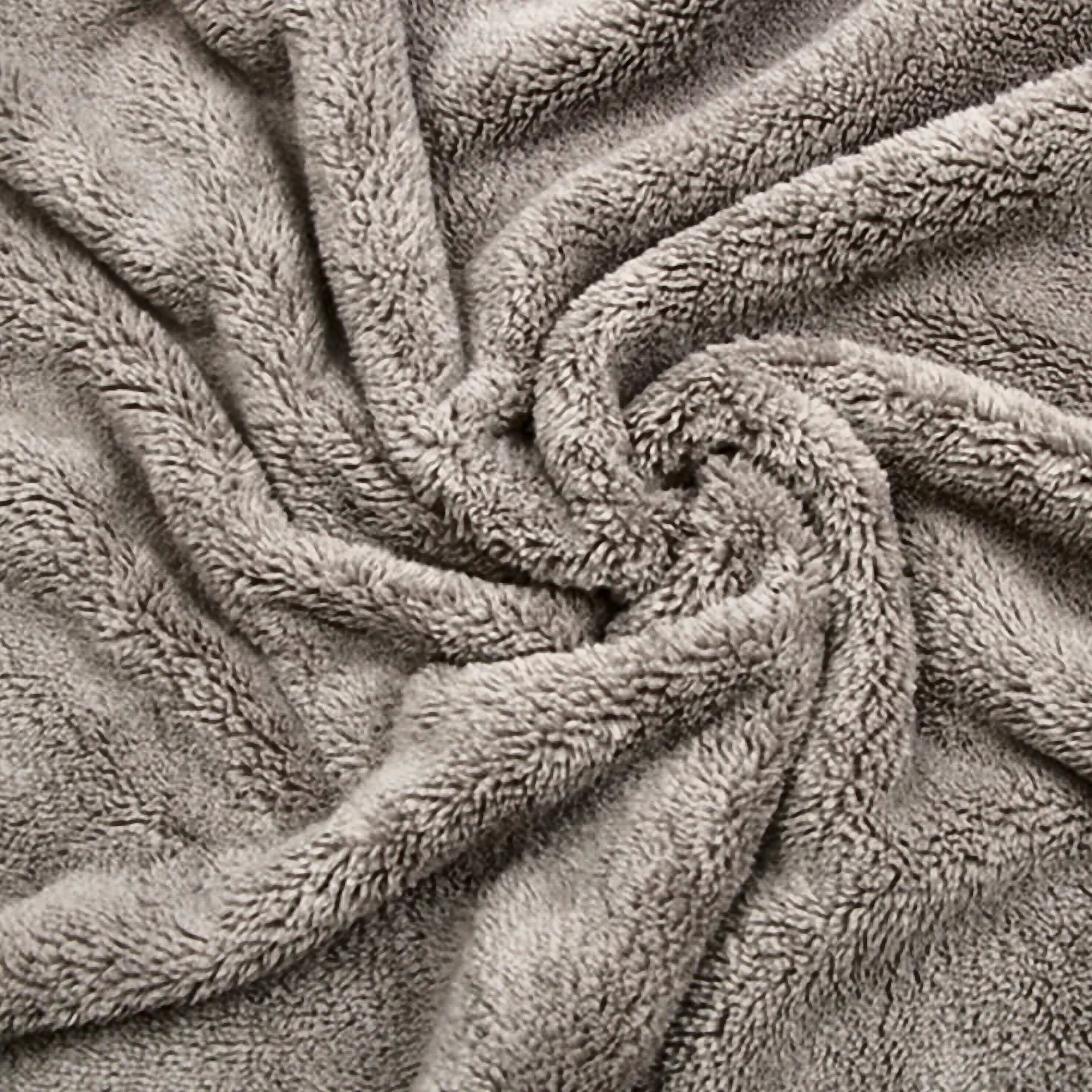 Deep pile microfibre close up