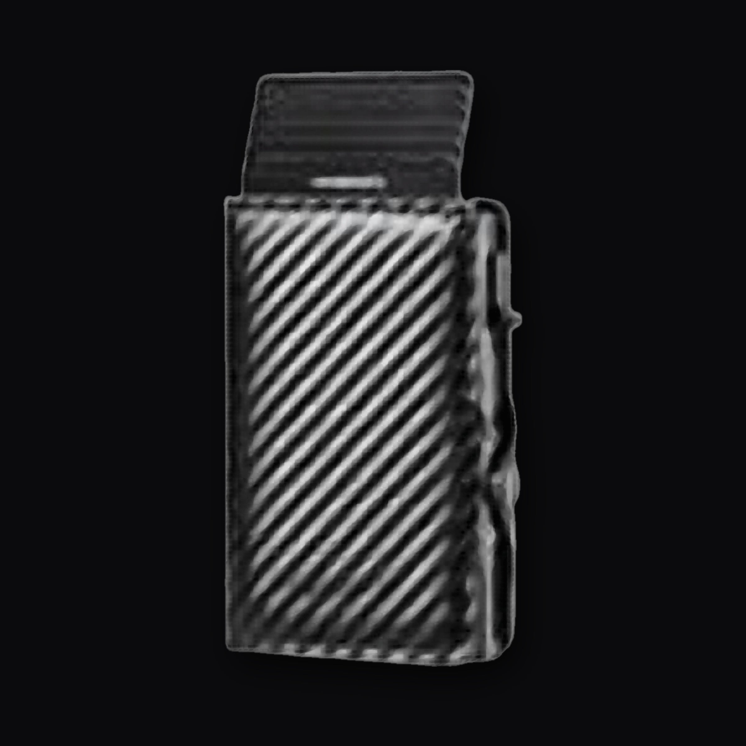 Carbon Card Holder with a carbon fibre face panel