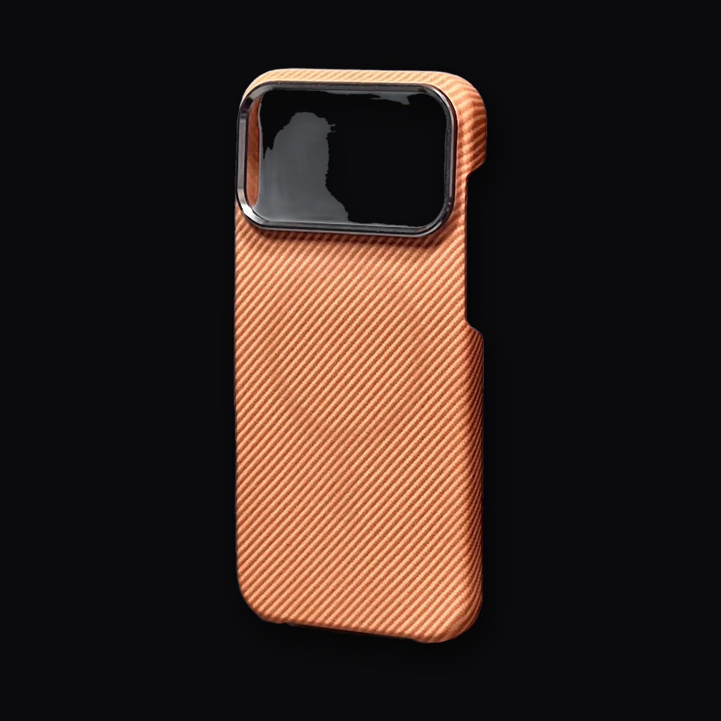 Aramid weave hard case in Orange