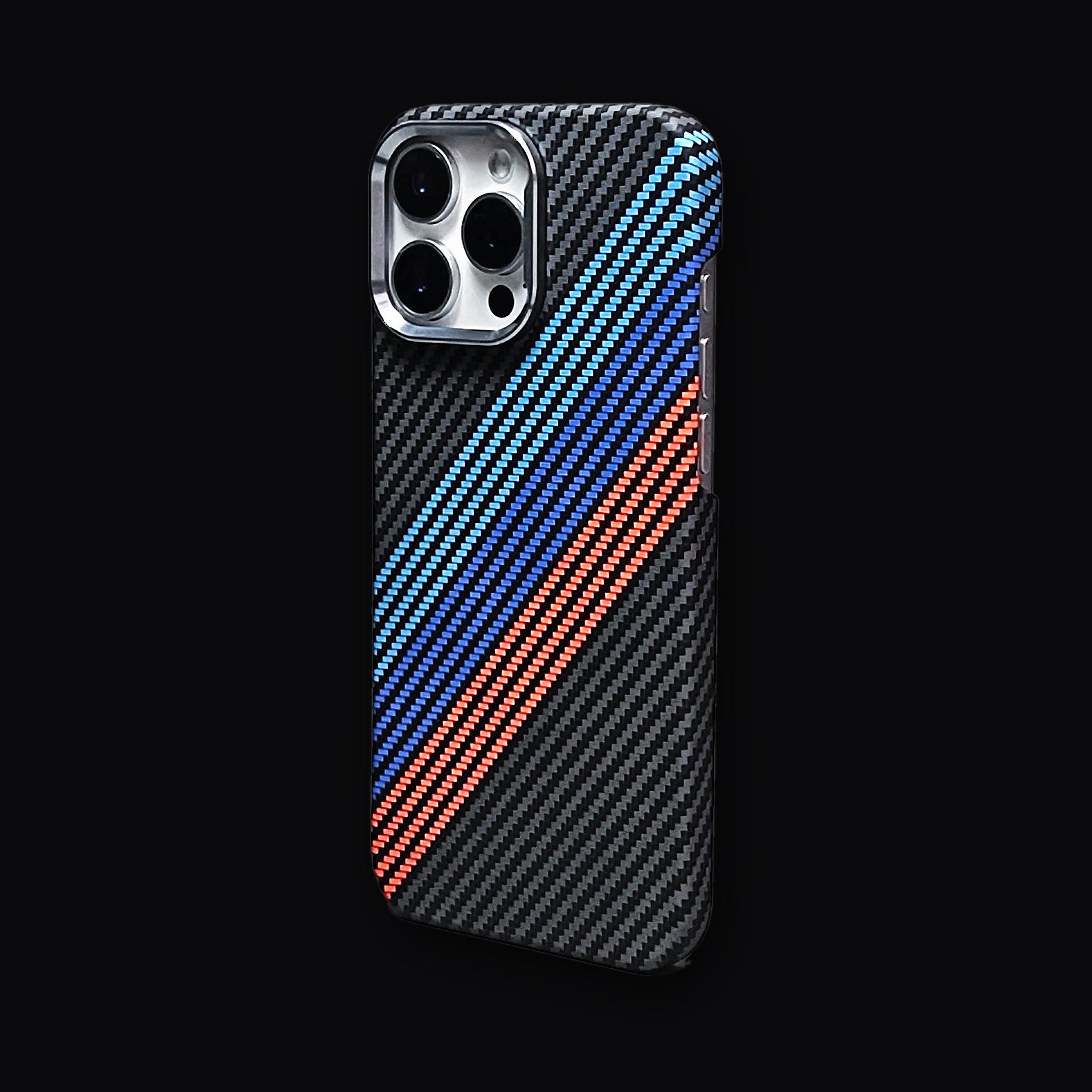 Aramid weave hard case in Circuit Stripe