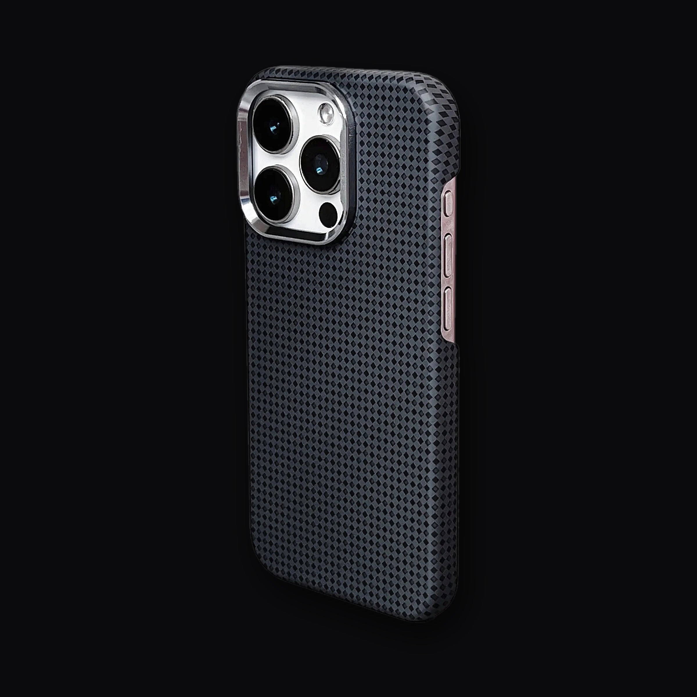Aramid weave hard case in Navy Twill